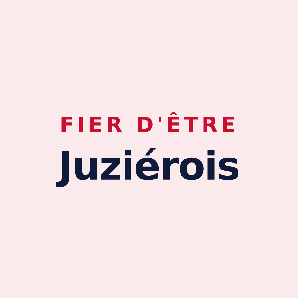 Magnet « Fier d'être Juziérois » — design pour Juziers
