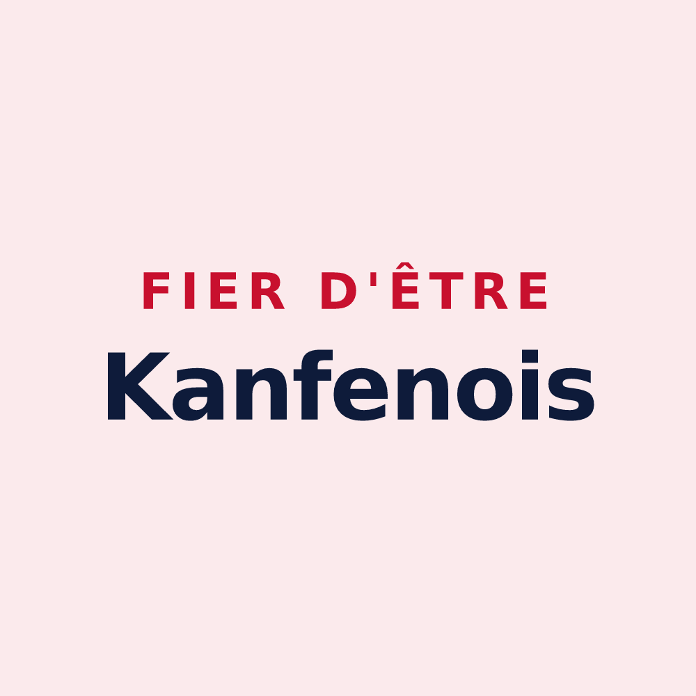 Magnet « Fier d'être Kanfenois » — design pour Kanfen