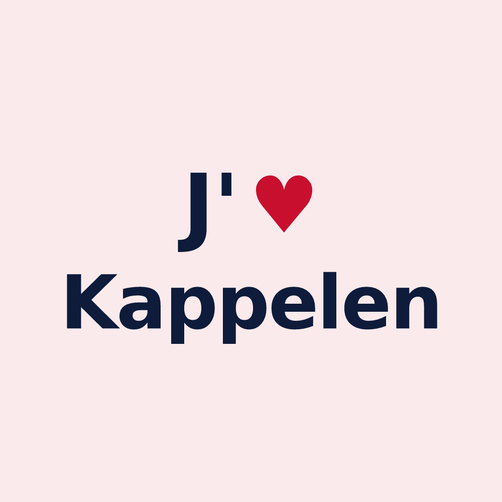 Magnet personnalisé Kappelen — design J'aime Kappelen