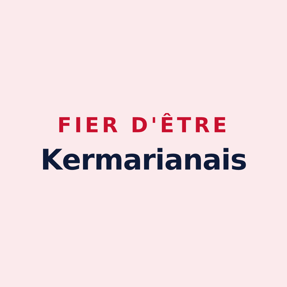 Magnet « Fier d'être Kermarianais » — design pour Kermaria-Sulard