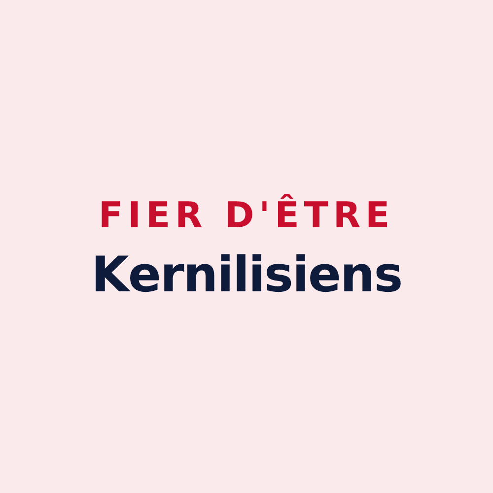 Magnet « Fier d'être Kernilisiens » — design pour Kernilis
