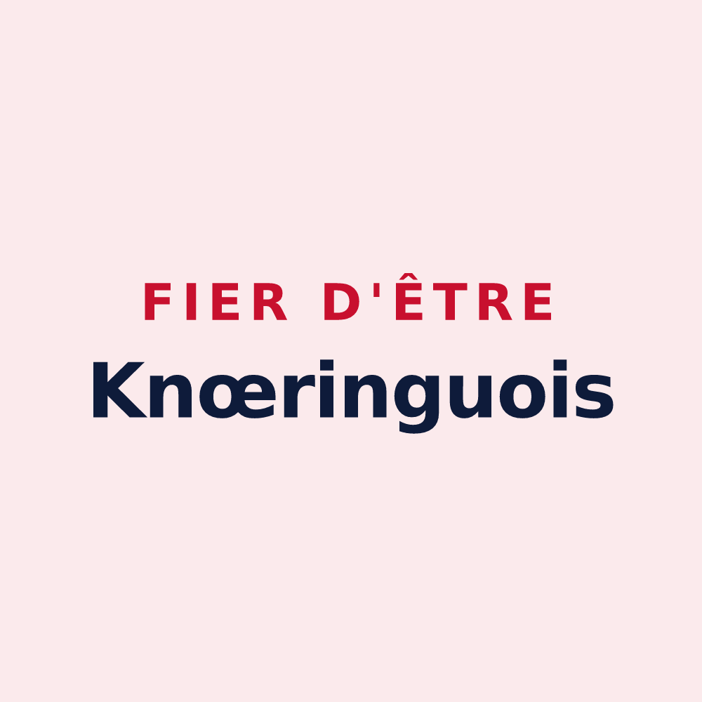 Magnet « Fier d'être Knœringuois » — design pour Knœringue