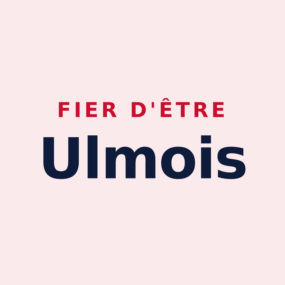 Magnet « Fier d'être Ulmois » — design pour L'Hôme-Chamondot