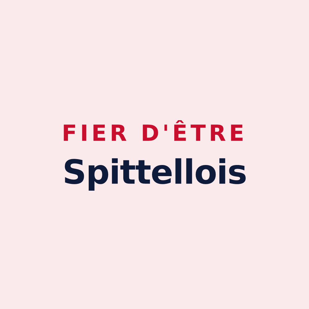 Magnet « Fier d'être Spittellois » — design pour L'Hôpital