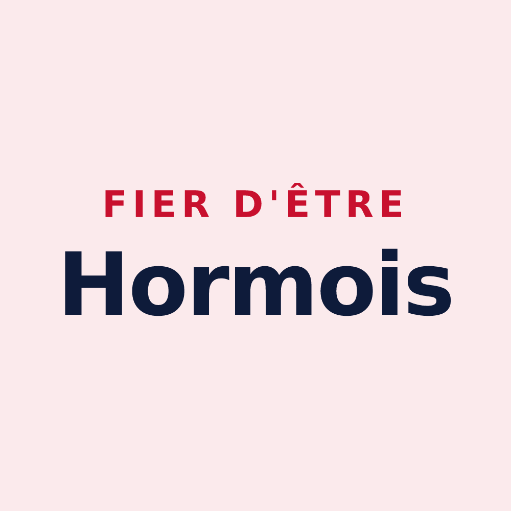 Magnet « Fier d'être Hormois » — design pour L'Horme