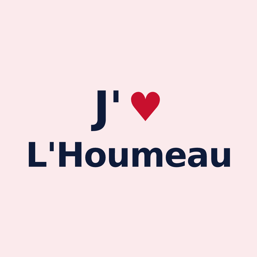Magnet personnalisé L'Houmeau — design J'aime L'Houmeau