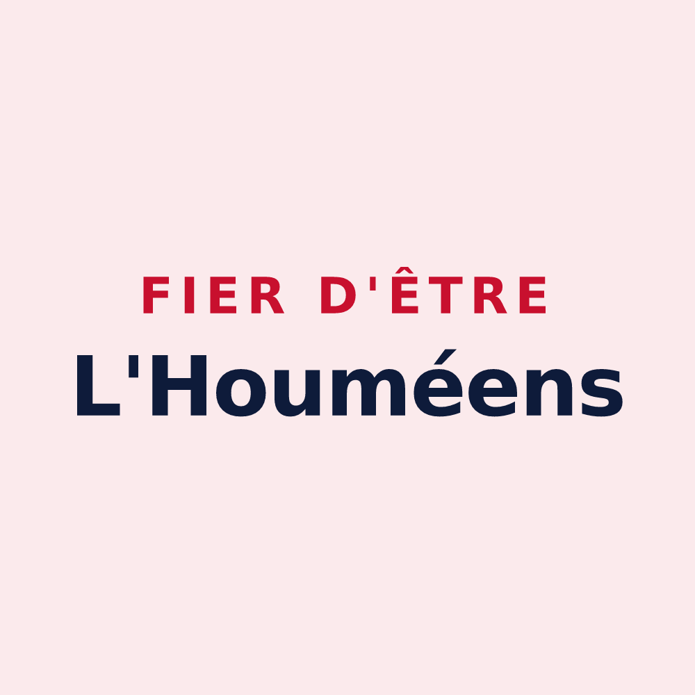 Magnet « Fier d'être L'Houméens » — design pour L'Houmeau
