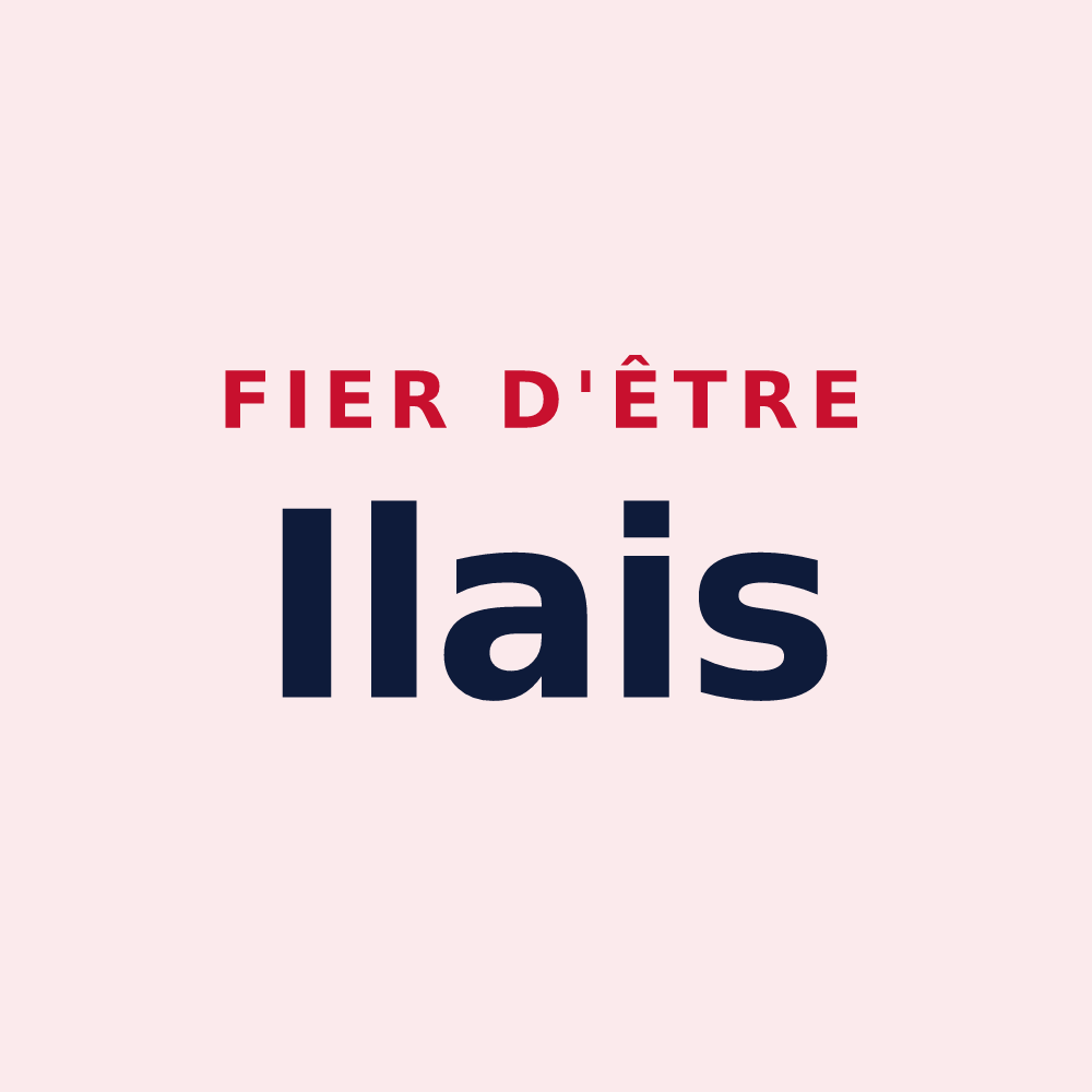 Magnet « Fier d'être Ilais » — design pour L'Île-d'Olonne