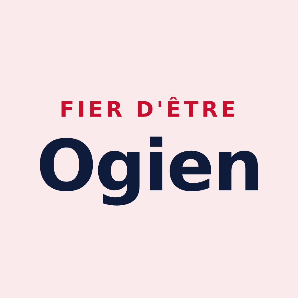 Magnet « Fier d'être Ogien » — design pour L'Île-d'Yeu