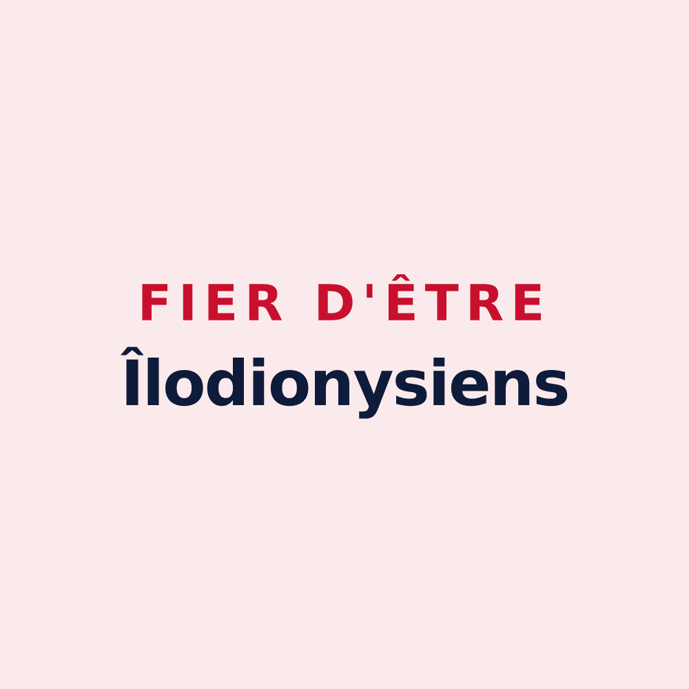 Magnet « Fier d'être Îlodionysiens » — design pour L'Île-Saint-Denis