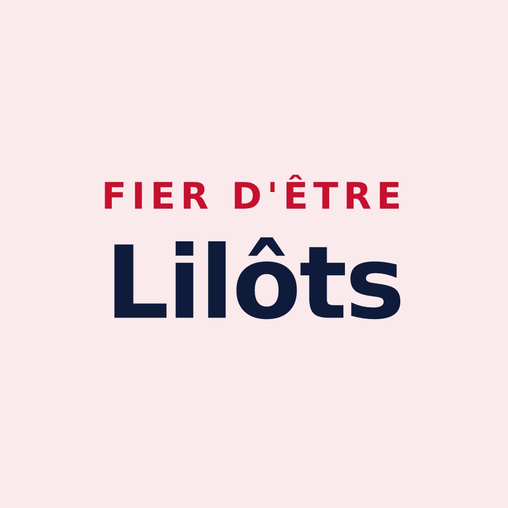 Magnet « Fier d'être Lilôts » — design pour L'Isle-d'Abeau