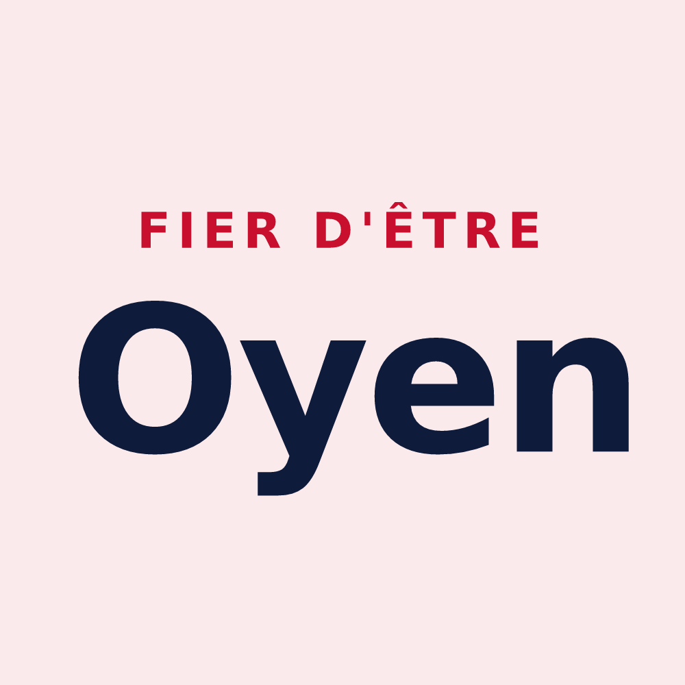 Magnet « Fier d'être Oyen » — design pour L'Oie