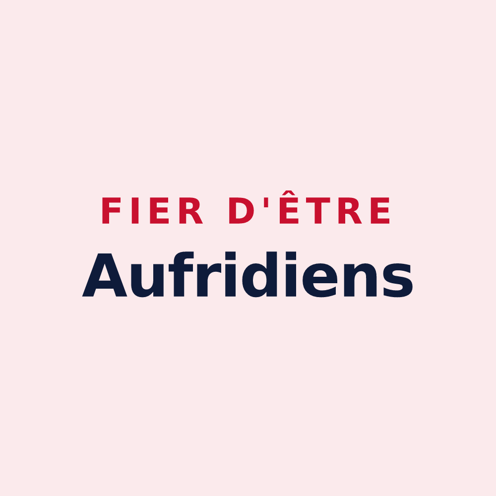 Magnet « Fier d'être Aufridiens » — design pour L'Orée de Mormal
