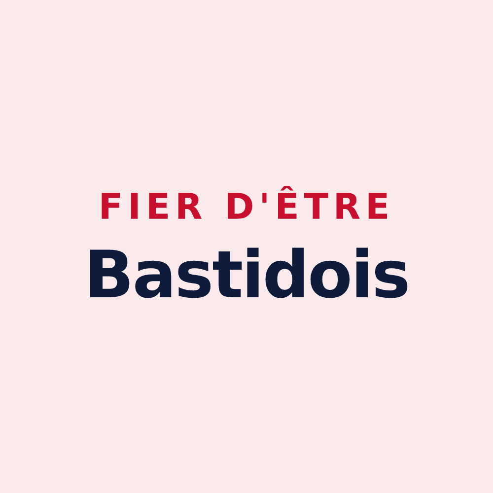 Magnet « Fier d'être Bastidois » — design pour La Bastide