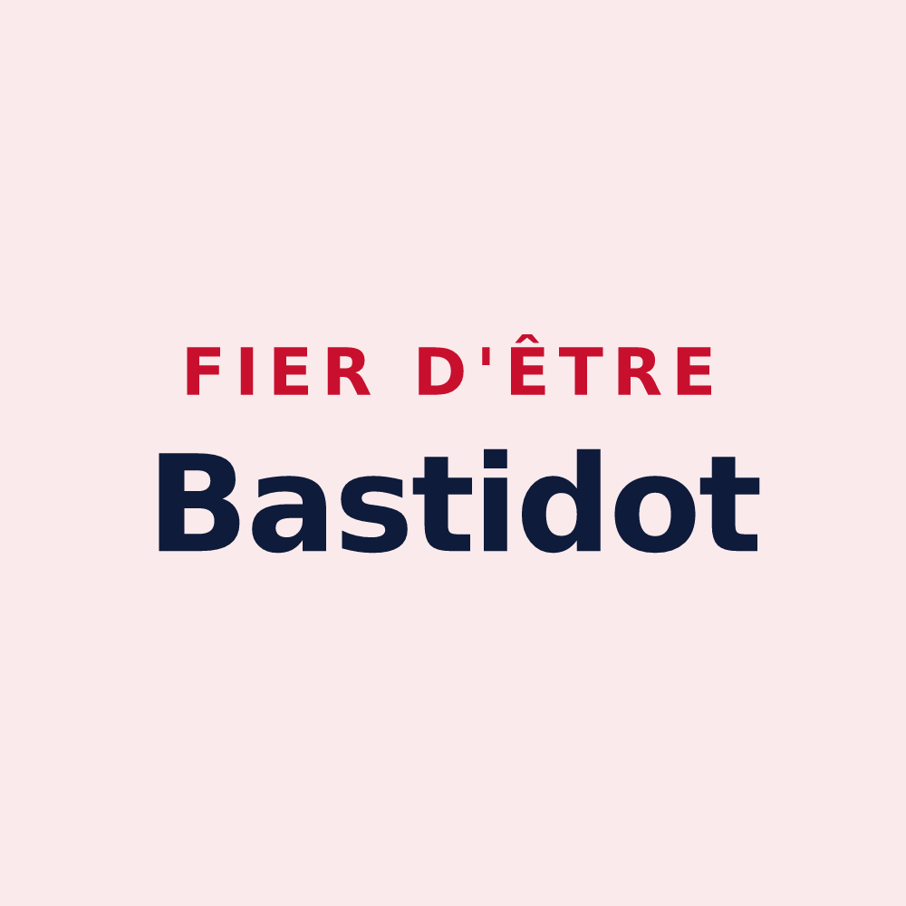 Magnet « Fier d'être Bastidot » — design pour La Bastide-Clairence