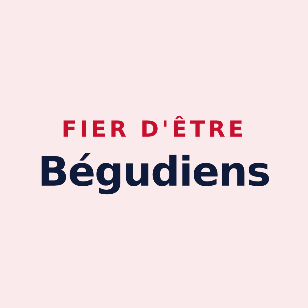 Magnet « Fier d'être Bégudiens » — design pour La Bégude-de-Mazenc