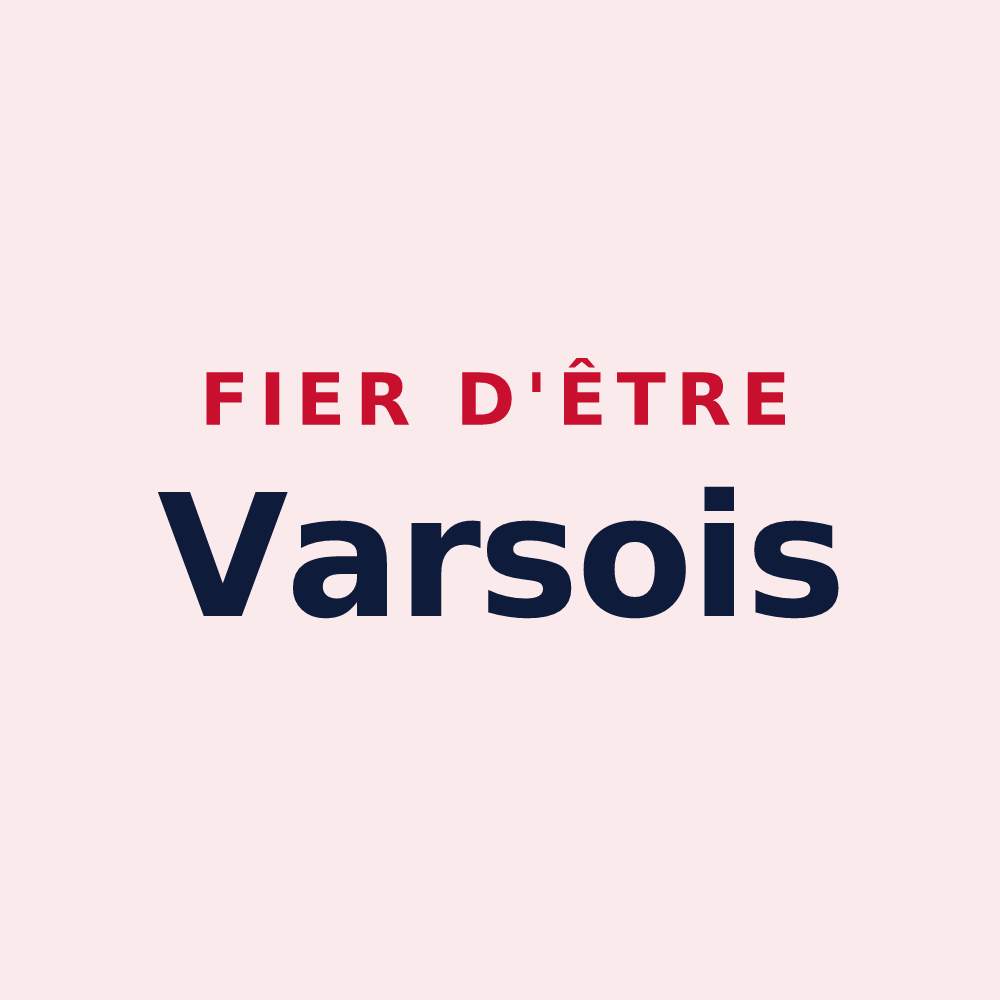 Magnet « Fier d'être Varsois » — design pour La Boixe