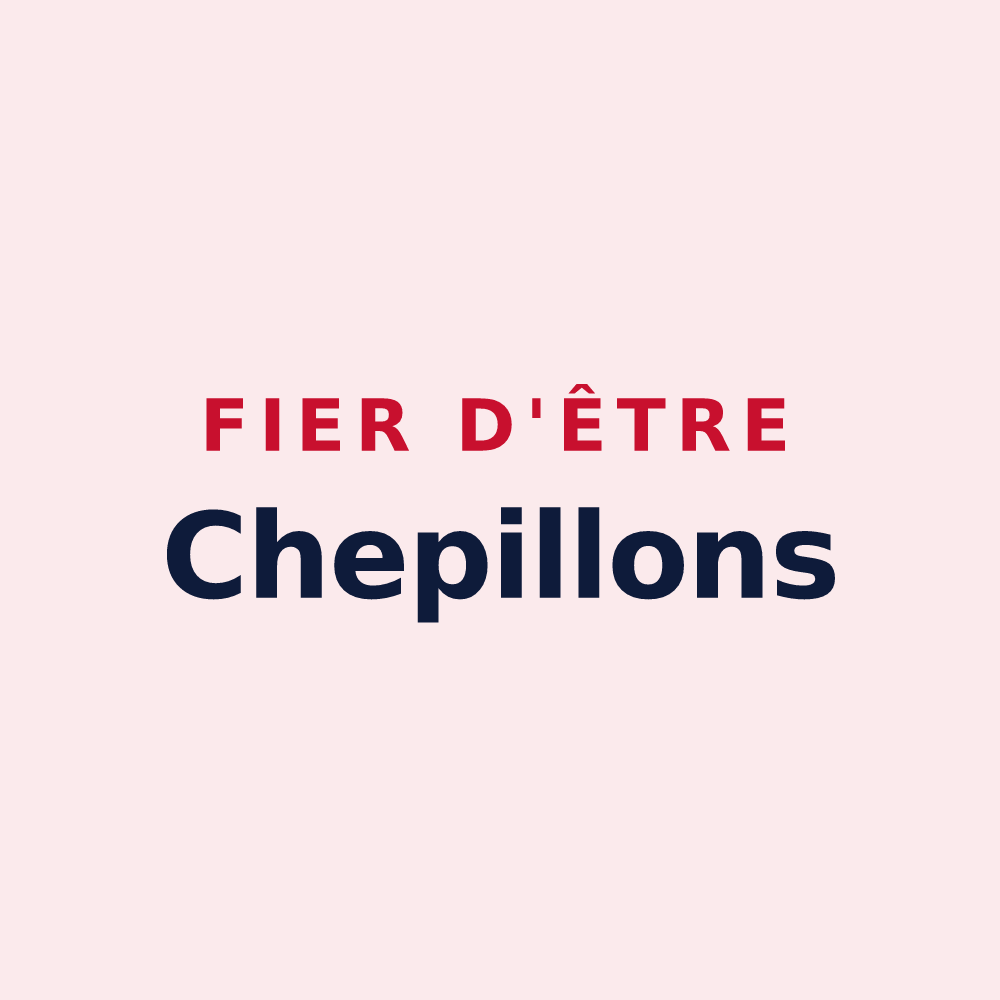 Magnet « Fier d'être Chepillons » — design pour La Cheppe