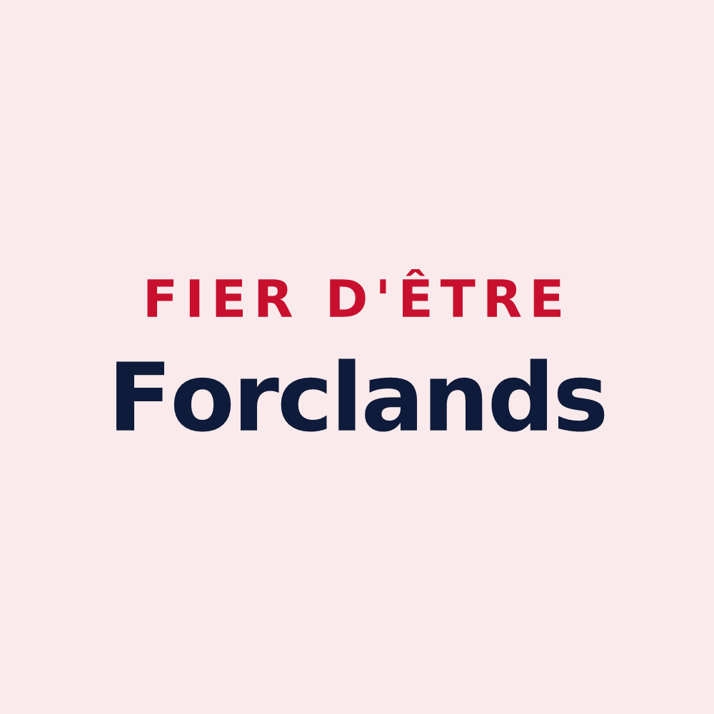 Magnet « Fier d'être Forclands » — design pour La Forclaz
