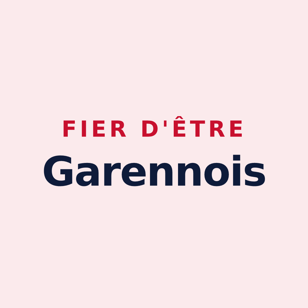 Magnet « Fier d'être Garennois » — design pour La Garenne-Colombes