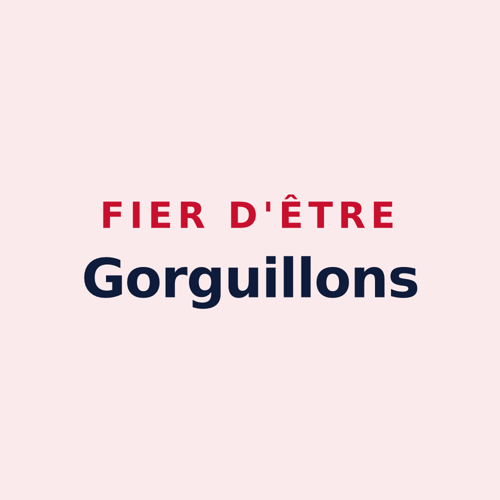 Magnet « Fier d'être Gorguillons » — design pour La Gorgue