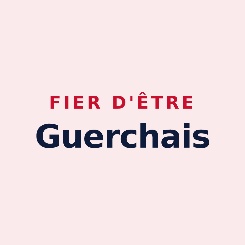 Magnet « Fier d'être Guerchais » — design pour La Guerche-de-Bretagne
