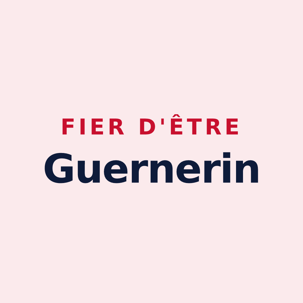 Magnet « Fier d'être Guernerin » — design pour La Guérinière