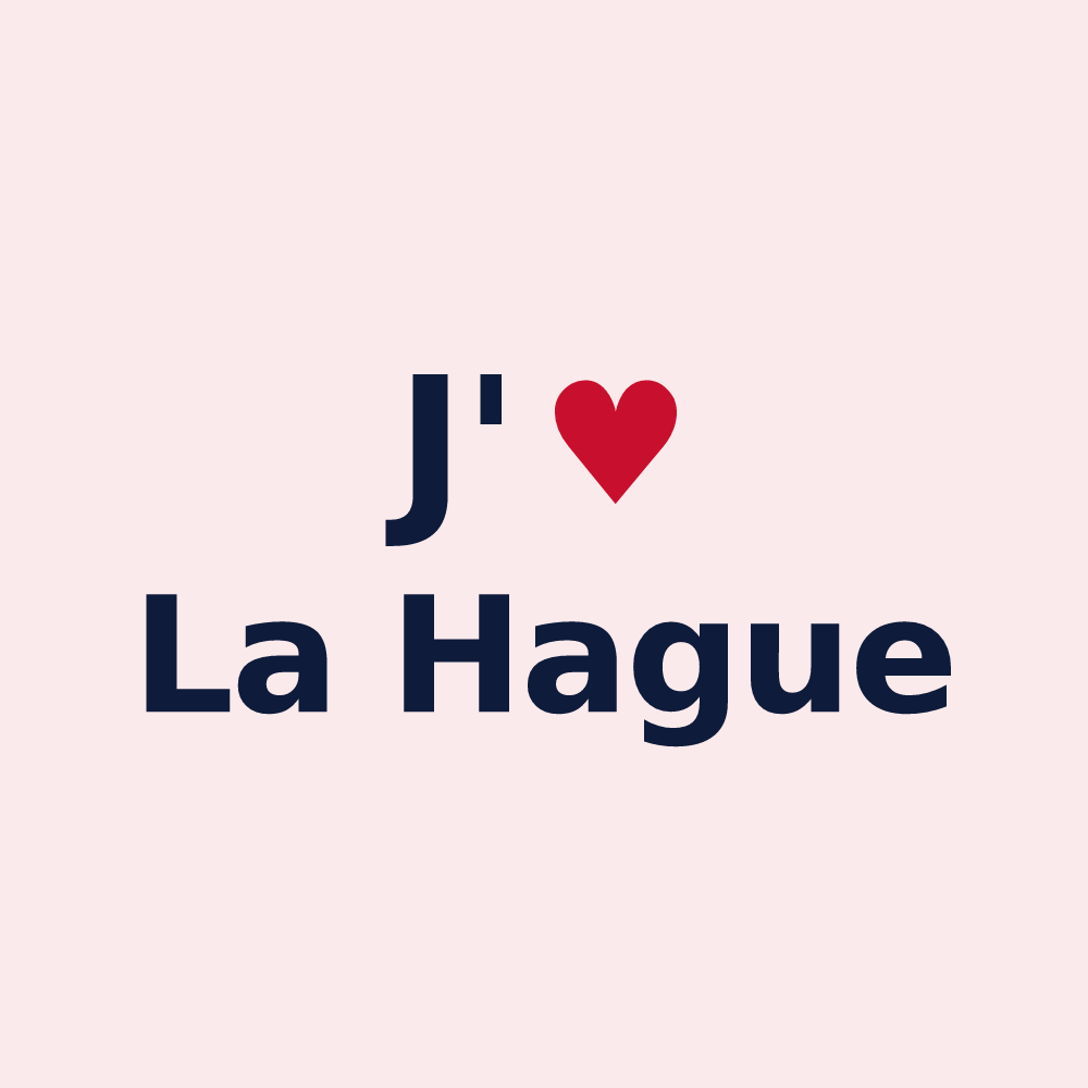 Magnet personnalisé La Hague — design J'aime La Hague