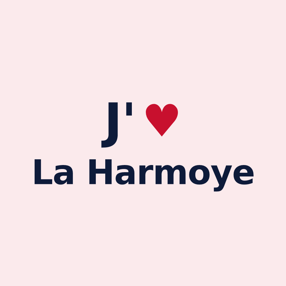 Magnet personnalisé La Harmoye — design J'aime La Harmoye