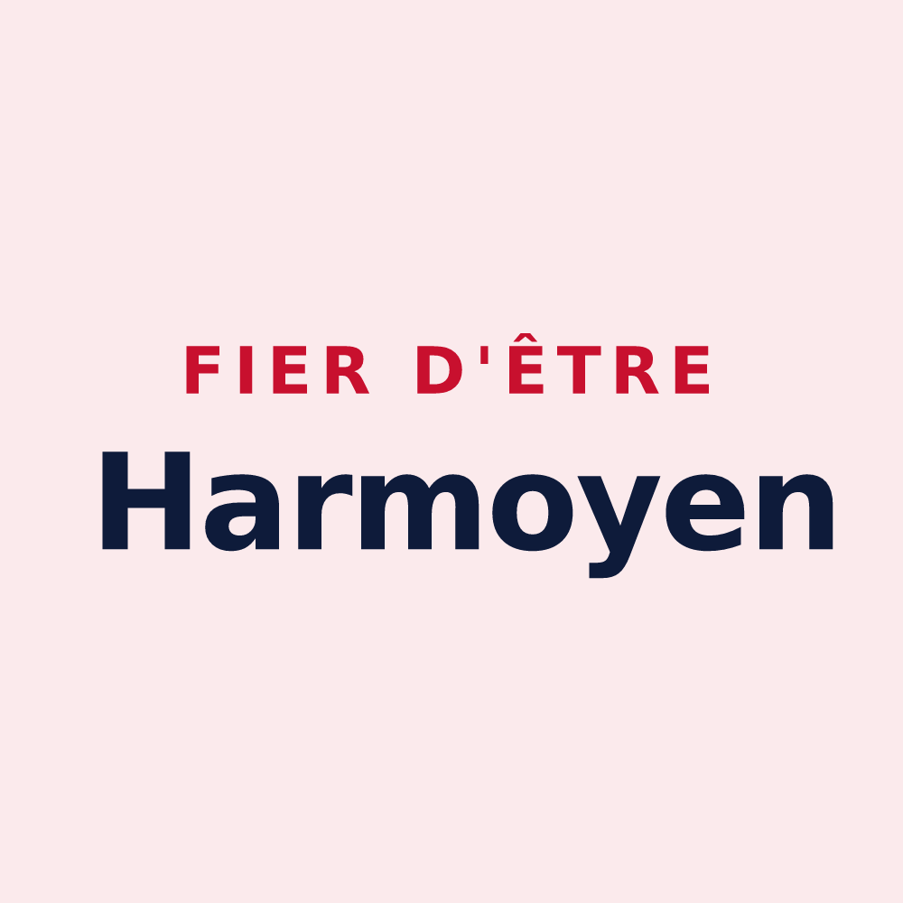 Magnet « Fier d'être Harmoyen » — design pour La Harmoye