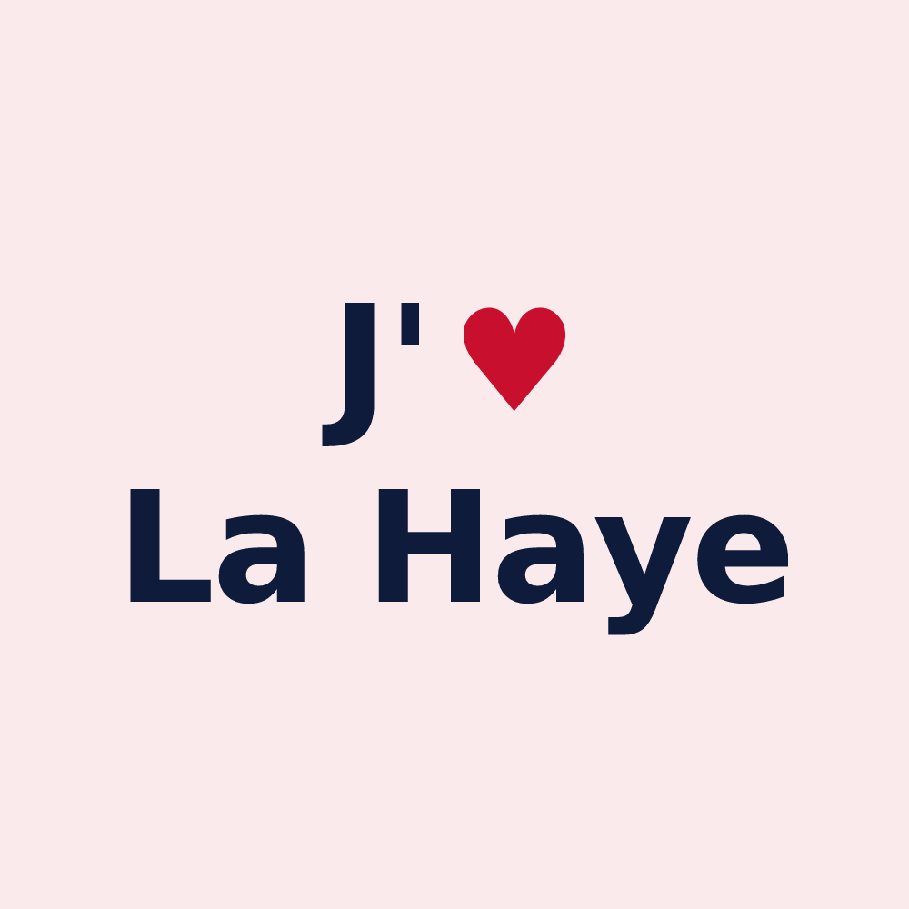 Magnet personnalisé La Haye — design J'aime La Haye