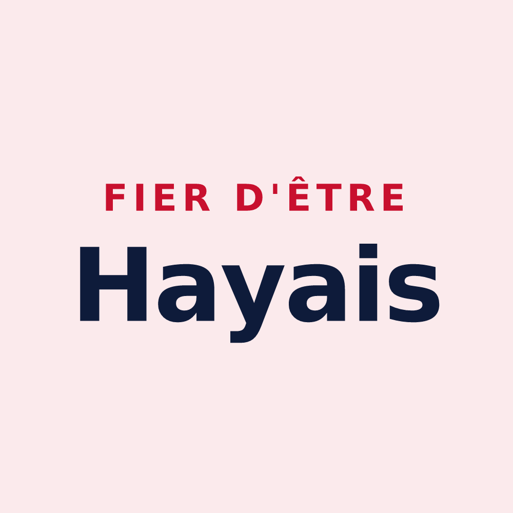 Magnet « Fier d'être Hayais » — design pour La Haye