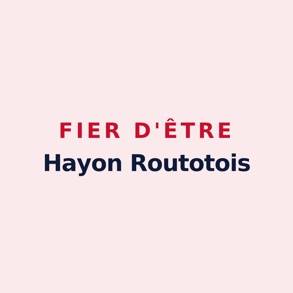 Magnet « Fier d'être Hayon Routotois » — design pour La Haye-de-Routot