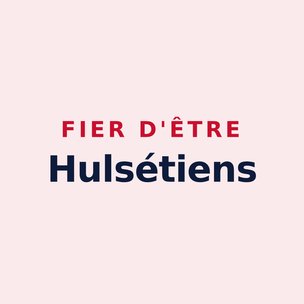 Magnet « Fier d'être Hulsétiens » — design pour La Houssaye-en-Brie