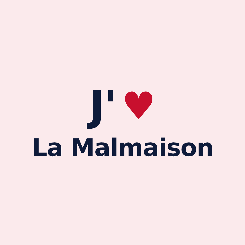 Magnet personnalisé La Malmaison — design J'aime La Malmaison