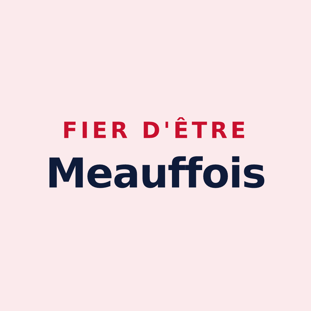 Magnet « Fier d'être Meauffois » — design pour La Meauffe