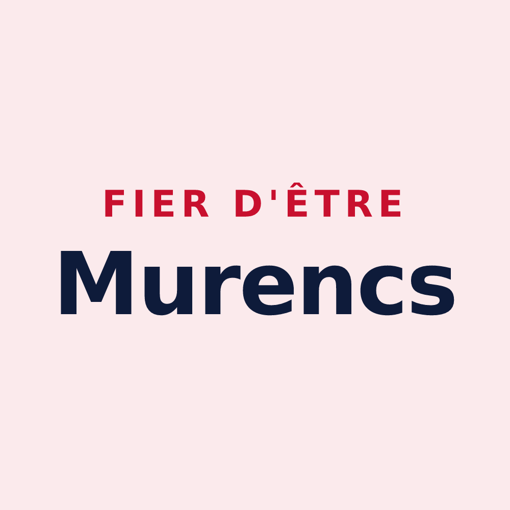 Magnet « Fier d'être Murencs » — design pour La Mure-Argens