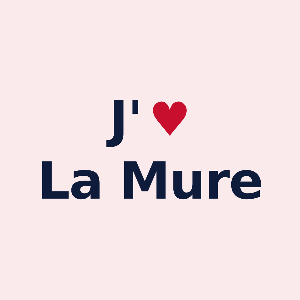 Magnet personnalisé La Mure — design J'aime La Mure