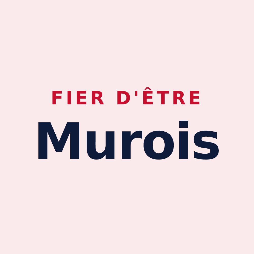 Magnet « Fier d'être Murois » — design pour La Mure
