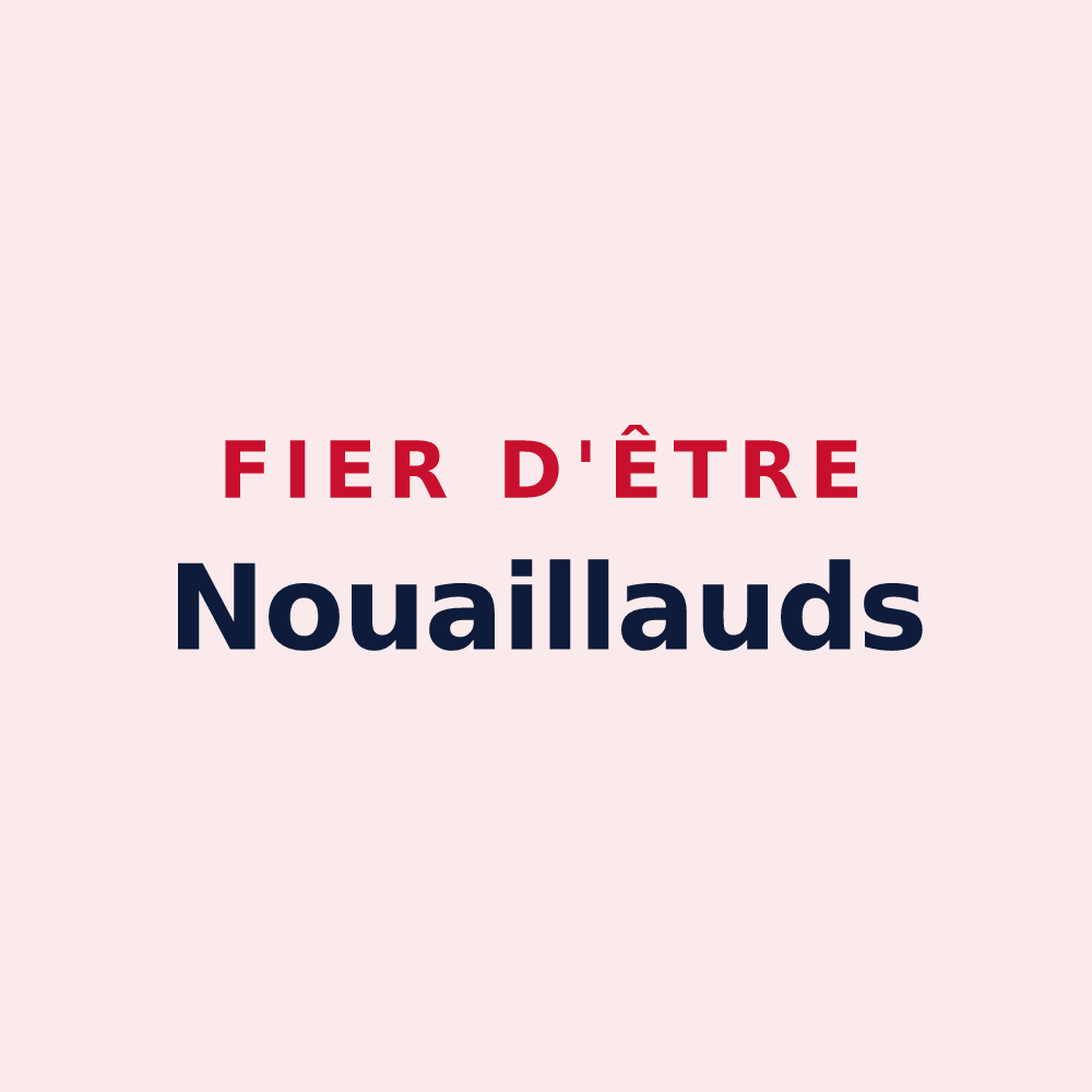 Magnet « Fier d'être Nouaillauds » — design pour La Nouaille