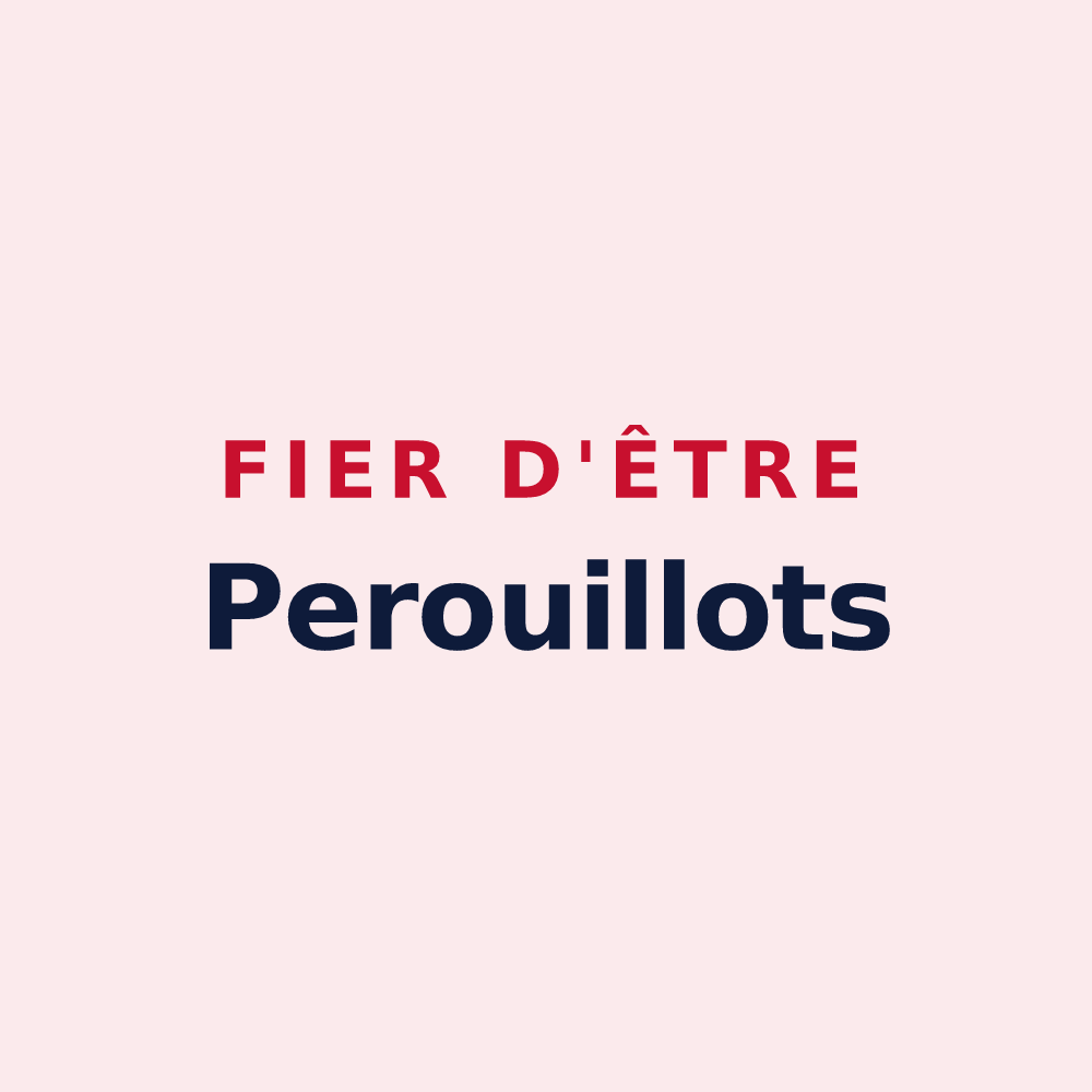 Magnet « Fier d'être Perouillots » — design pour La Pérouille