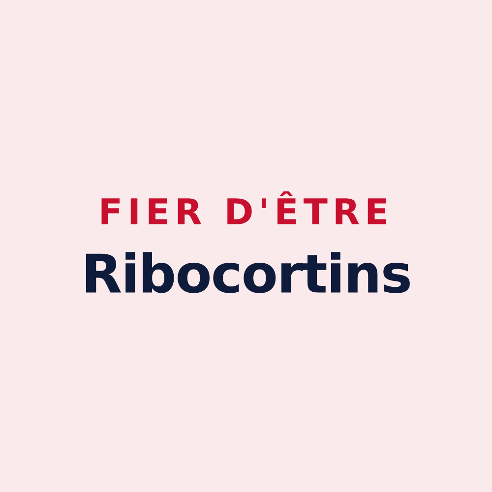 Magnet « Fier d'être Ribocortins » — design pour La Rivière-de-Corps