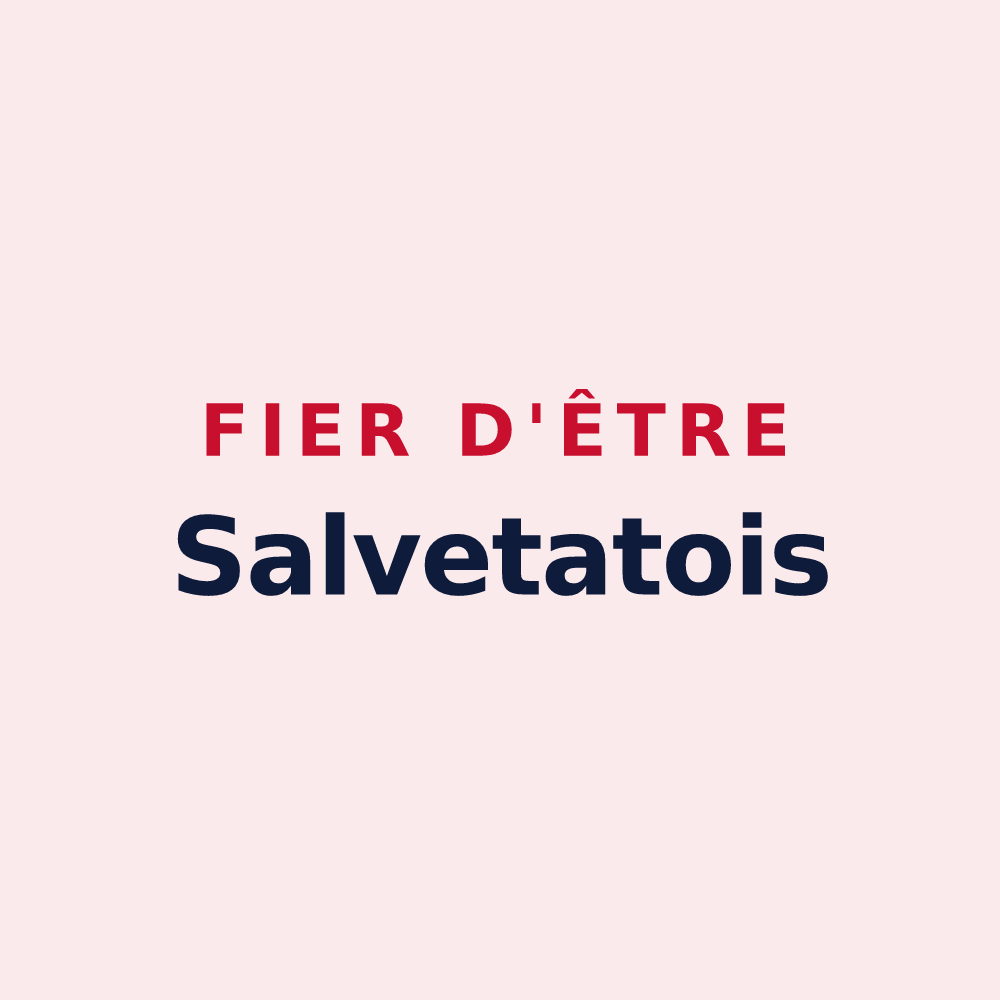 Magnet « Fier d'être Salvetatois » — design pour La Salvetat-Peyralès