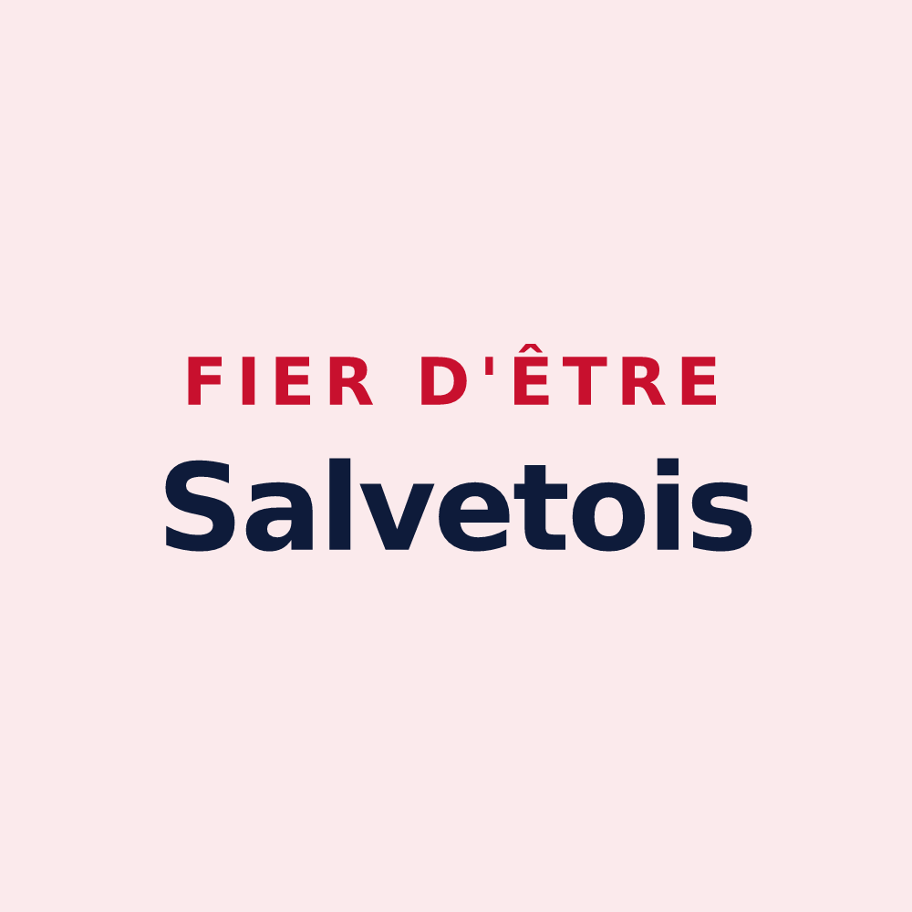 Magnet « Fier d'être Salvetois » — design pour La Salvetat-sur-Agout