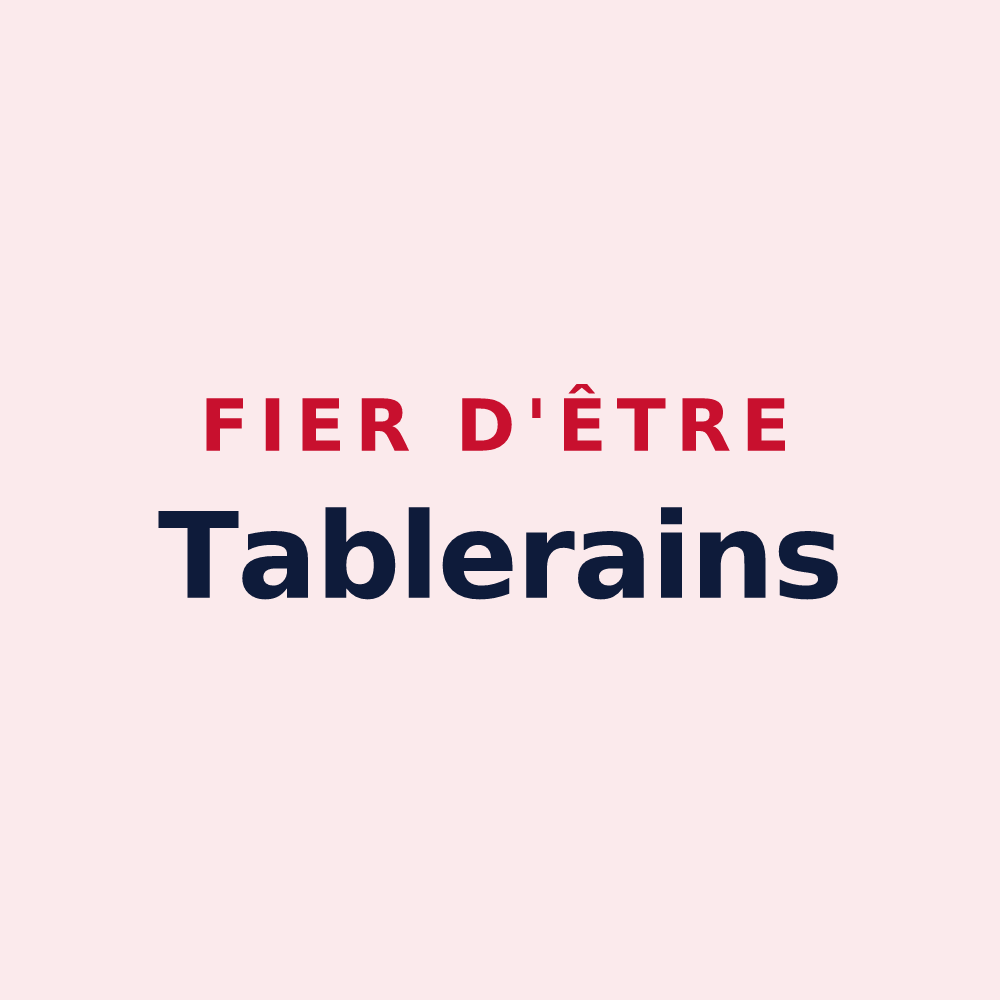 Magnet « Fier d'être Tablerains » — design pour La Table