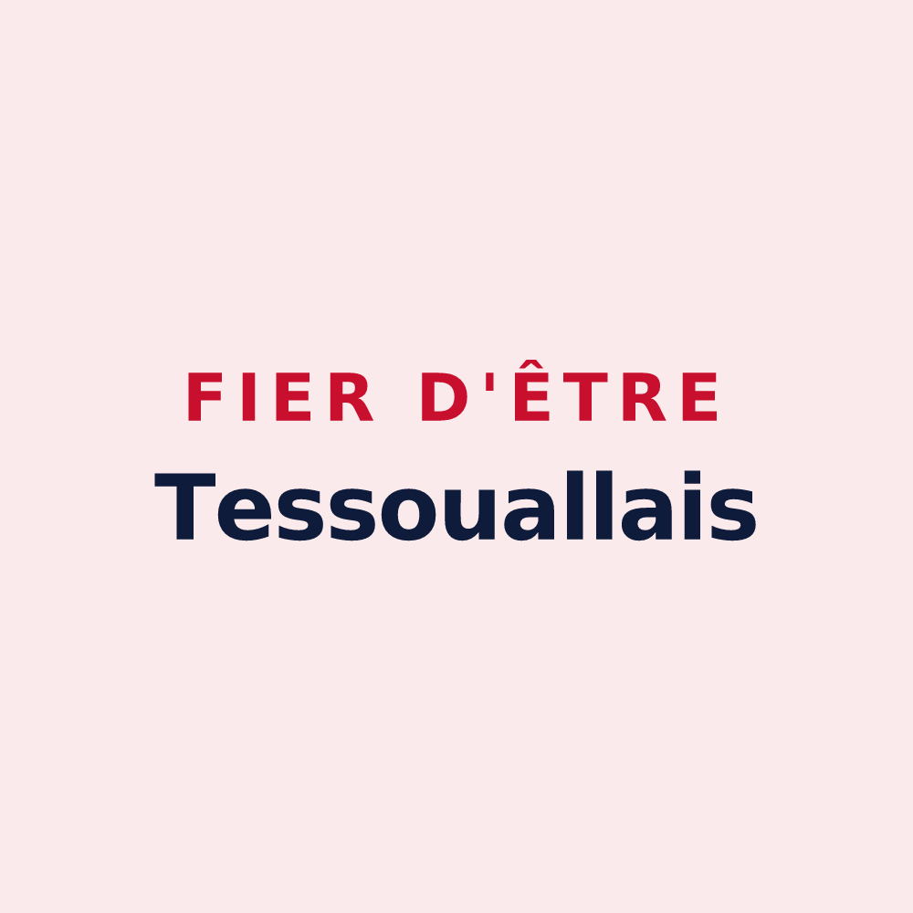 Magnet « Fier d'être Tessouallais » — design pour La Tessoualle