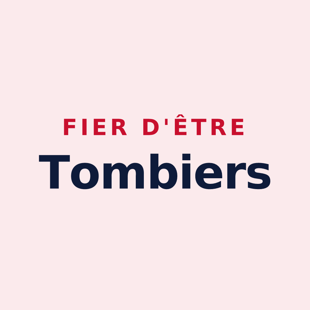 Magnet « Fier d'être Tombiers » — design pour La Tombe