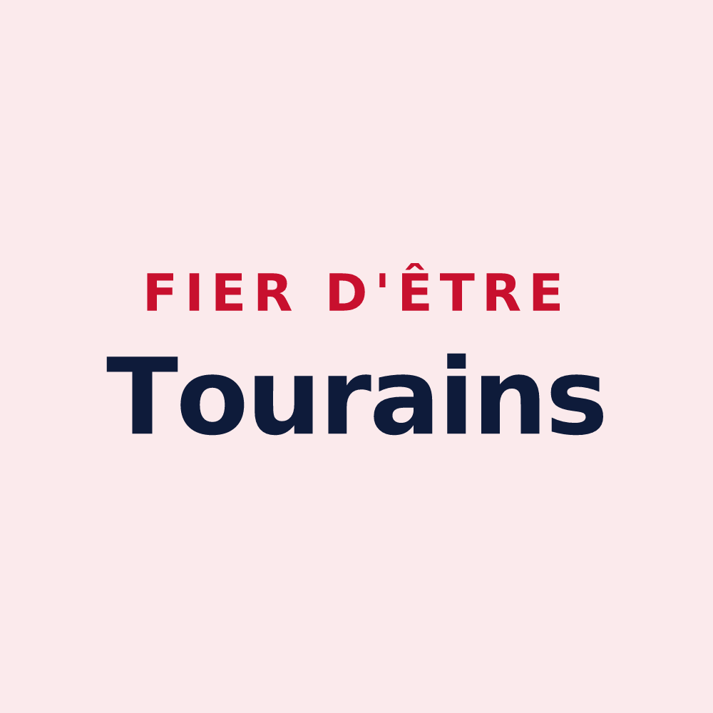 Magnet « Fier d'être Tourains » — design pour La Tour-d'Aigues
