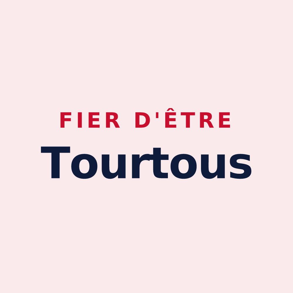 Magnet « Fier d'être Tourtous » — design pour La Tourette