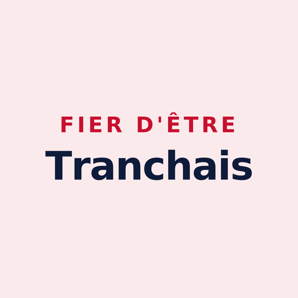 Magnet « Fier d'être Tranchais » — design pour La Tranche-sur-Mer
